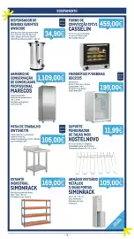 Catálogo Makro semana 36 Página 19: Dispensador de bebidas quentes gwb1006 €34,90, Forno de convecção cfcv1 casselin €459,00