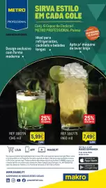 Catálogo Makro semana 36 Página 20: Cocktail verde €5,99, Profissional poleso €7,49