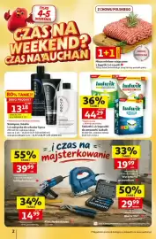 Auchan gazetka tydzień 36 Strona 2: Szampon, maska lub odżywka do włosów Syoss €13,18