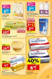 Auchan gazetka tydzień 36 Strona 23: Mleko świeże bez laktozy 2% tł. lub 3,2% tł. Mlekovita Wydojone €3,45, Masmix €4,95