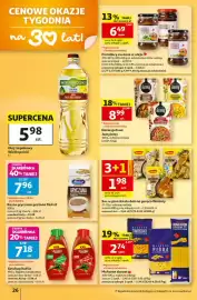 Auchan gazetka tydzień 36 Strona 26: Ketchup Kotlin €7,18, Makaron durum Auchan €2,74