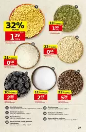 Auchan gazetka tydzień 36 Strona 29: Arachidy prażone solone lub niesolone €1,29, Erytrytol lub ksylitol €2,49