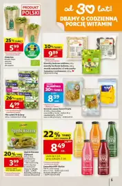 Auchan gazetka tydzień 36 Strona 5: Ogórki kiszone Stefanek €3,99
