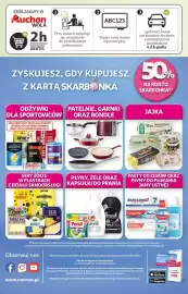 Auchan gazetka tydzień 36 Strona 4: Płyn do higieny jamy ustnej intensywna świeżośc Auchan