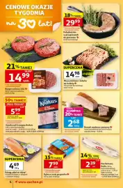Auchan gazetka | Supermarket Strona 4: Szynka od Szwagra, Krakus €5,99, Ryba w sosie po grecku €7,99