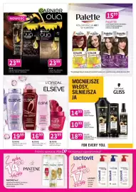 Drogerie Polskie gazetka Strona 5: Szampon do włosów Elseve €19,99, Balsam do ciała Lactovit €17,99