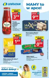 Lewiatan gazetka tydzień 36 Strona 1: Passata pomidorowa Lewiatan Rustica €3,99