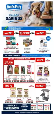 Ren’s Pets Depot (valid until 30-09)