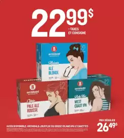 Marché Adonis flyer week 36 Page 11: Archibald pale ale blonde pale ale rouge west coast ipa €22,99