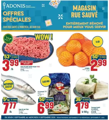 Marché Adonis (valid until 9-09)