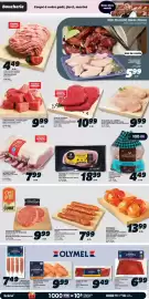 IGA flyer week 36 Page 8: Fresh stewing beef cubes €9,99, Fresh pork loin rack €7,99