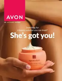 Avon catalogue Page 1