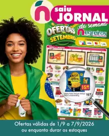 Folheto Negreiros semana 36 Página 1: Detergente líquido ype €2,19, Detergente em pó Tixan Ype €8,99