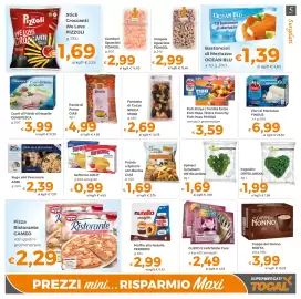 Volantino Tocal Pagina 5: Fish Strips / Tortilla Extra Fish Pops / Extra Crunchy Fish Pops FINDUS €3,59