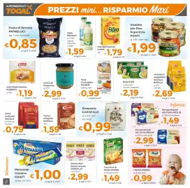 Volantino Tocal Pagina 8: Farina Integrale Barilla €1,59, Crema di Pistacchi €2,99