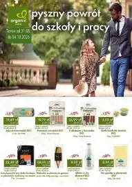 Organic Farma Zdrowia gazetka Strona 1: Jaja zielononóżki BIO €19,49, Kabanosy z kurczaka BIO €26,99