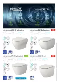 Cersanit gazetka Strona 3: Miska zawieszana ZEN PRO by Cersanit square €1.259,00, Miska zawieszana DESSE PRO oval €529,00