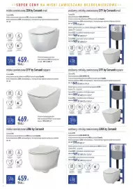 Cersanit gazetka Strona 4: Bidet zawieszany CITY by Cersanit square €469,00, Miska zawieszana LUNA by Cersanit €459,00