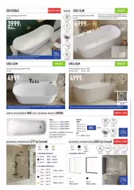 Cersanit gazetka Strona 9: CREA SLIM €4.999,00, Wanna wolnostojąca narożna CREA SLIM €4.999,00