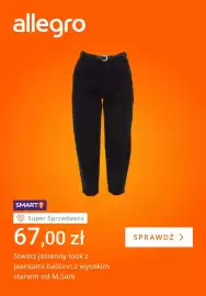 Allegro gazetka tydzień 36 Strona 2: Jeansy balloon z wysokim stanem M.Sara €67,00