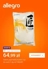Allegro gazetka tydzień 36 Strona 2: Ryż do sushi Takumi €64,99