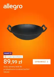Allegro gazetka tydzień 36 Strona 3: Duży żeliwny wok €89,99