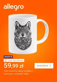 Allegro gazetka tydzień 36 Strona 5: Kubek z etnicznym motywem wilka €59,99