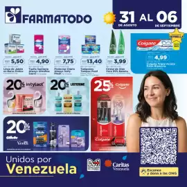 Catálogo FarmaTodo semana 36 Página 1: Tampax Pearl €1.340,00, Always Daily Fresh €775,00