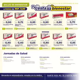 Catálogo FarmaTodo semana 36 Página 11: Cetirivax 10mg €85,00, Calox albendazol 200mg €75,00