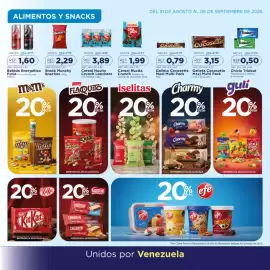 Catálogo FarmaTodo semana 36 Página 4: Cereal Nucita Crunch €1.990,00, Snack Munchy Snachos €2.290,00