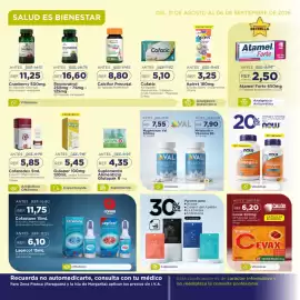 Catálogo FarmaTodo semana 36 Página 9: Calox Cevax €6.200,00, Val magnesio melatonina €7.550,00