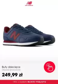 New Balance gazetka tydzień 36 Strona 10: Buty dziecięce New Balance obuwie sznurowane €249,99