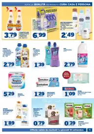 Volantino Il Punto Sigma Pagina 11: Ace pavimenti lavanda talco e muschio bianco €1,39, Ace Detersivo Liquido Lavatrice €6,99