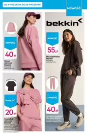 Pepco gazetka tydzień 36 Strona 7: Bluza damska Bekkin €55,00, Koszulka damska Bekkin €20,00