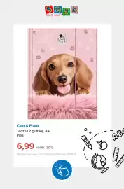Smyk gazetka tydzień 36 Strona 10: Teczka z gumką A4 Pies Cleo & Frank €6,99