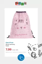 Smyk gazetka tydzień 36 Strona 11: Worek sportowy Cleo & Frank Kotek €7,99