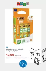 Smyk gazetka tydzień 36 Strona 4: Klej w sztyfcie Bic ECOlutions Glue Stick 3-pak €12,99
