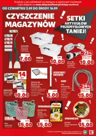 Kaufland gazetka Strona 10: Kosz elastyczny 48,5x31,5x37,5 cm €15,00, Akcesoria malarskie Parkside €7,00