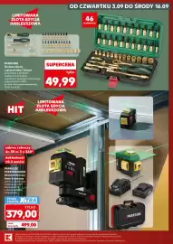 Kaufland gazetka Strona 5: Akumulatorowy laser krzyżowy Parkside Performance €379,00