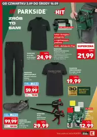 Kaufland gazetka Strona 8: Koszulka męska Parkside Performance €19,99, Kabura narzędziowa Parkside €21,99