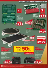 Kaufland gazetka Strona 9: Zestaw wierteł i bitów Parkside €29,99, Zestaw śrubokrętów Rcs Parkside €39,99