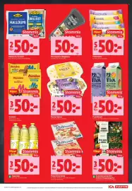 ICA Supermarket reklamblad vecka 36 Sida 3: Ica dessertglass €250,00, Klipp! Stammis Proteinbar €50,00