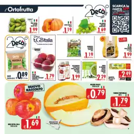Volantino Deco Maxistore Pagina 10: Valfrutta Mais italiano €2,49, Bontà di Stagione Orzotto Zucchine e Basilico €2,29