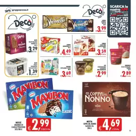 Volantino Deco Maxistore Pagina 17: Valsolia coppa mango e cocco €3,69, Kinder bueno cono classico/bianco €3,59
