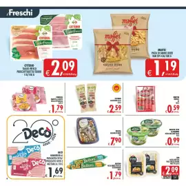 Volantino Deco Maxistore Pagina 4: Maffei pasta di grano duro €1,19, Beretta Viva la Mamma Pesto alla Genovese €0,99
