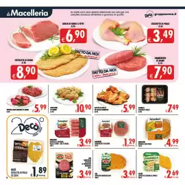 Volantino Deco Maxistore Pagina 9: Amadori hamburger di tacchino €1,29, AIA Spinacine GranCrocchanti €3,49