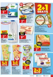 Twój Market gazetka tydzień 36 Strona 19: Mleko świeże wiejskie 2,0% Piątnica €2,99, Serek śmietankowy Łaciaty €2,99