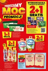 Twój Market gazetka tydzień 36 Strona 2: Masło ekstra €0,01, Ser Almette Hochland €4,33