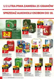 Twój Market gazetka tydzień 36 Strona 26: Piwo Heineken €4,99, Piwo Warka Radler 0,0% €3,79