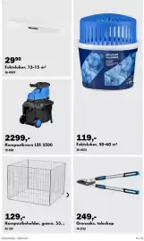 Biltema kundeavis Side 10: Kompostbeholder, grønn €129,00, Kompostkvern LSS 2500 €2.299,00